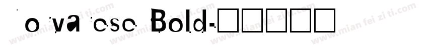 Norvarese Bold字体转换